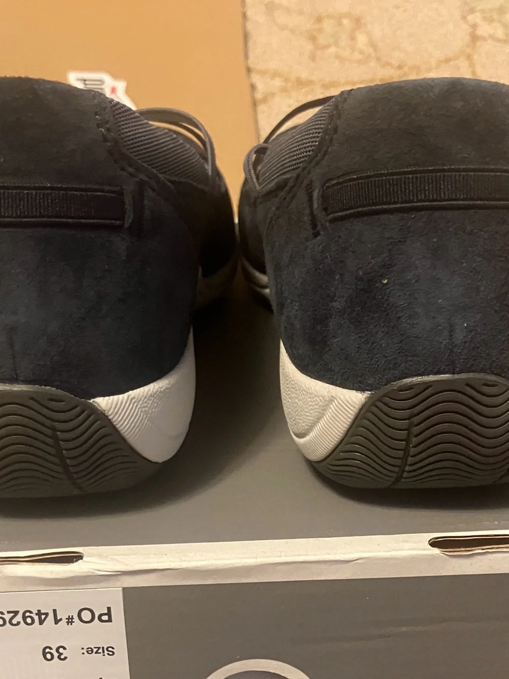 Dansko Harper Suede Mary Janes, Sz 39, Navy